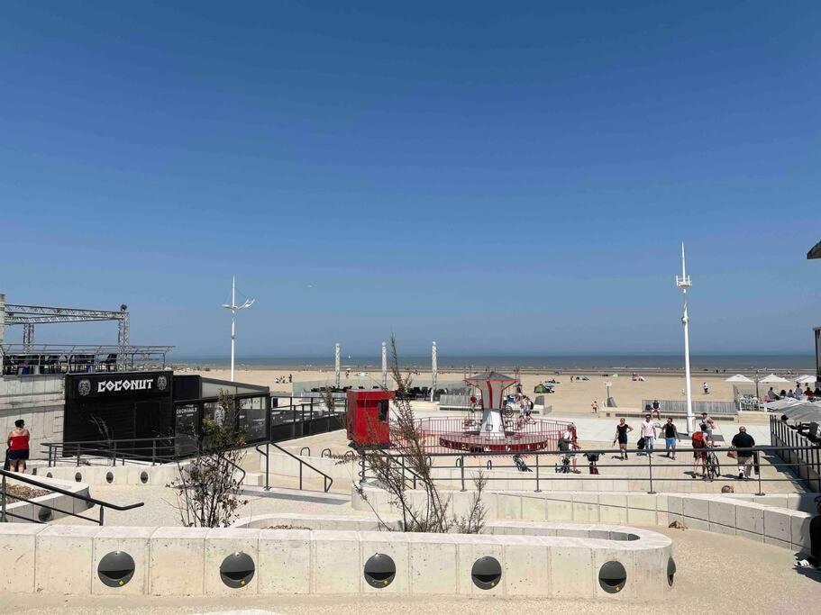 Malo, Duplex Bord De Mer Acces Direct Plage En Rdc Дюнкерк Экстерьер фото